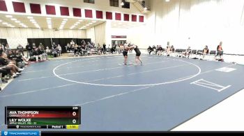 235 lbs Semis & 1st Wrestleback (8 Team) - Ava Thompson, Charles City, IA vs Lily Wolke, Apple Valley, MN