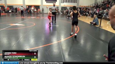 81-88 lbs Round 3 - Jayden Toro, Pack732 vs Hudson Schnoebelen, Husky Wrestling Club