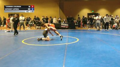 106 lbs Cons. Quarters - Dominik Coleman, M2 vs Anthony Lopera, Ruthless Wrestling Club