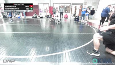 100 lbs Rr Rnd 2 - Silas Bratten, Jacket Wrestling Club vs Henry Romero, IV, Wolfpak Wrestling