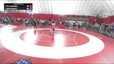 132 lbs 1st Place Match - Co`ji Campbell, Wisconsin vs Lukas Orloff, RT Elite Wrestling