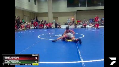 116 lbs Round 1 (6 Team) - David Johnson, Alabama Elite - Red vs Wyatt Feltgen, Panhandle Punishers