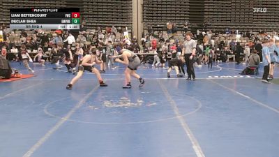131 lbs Rr Rnd 4 - Liam Bettencourt, Falcons Wrestling Club - ESC vs Declan Shea, Empire Wrestling Academy 1 - ESC