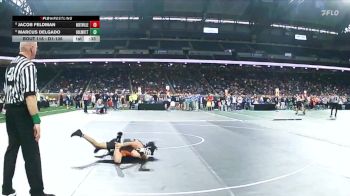 D1-106 lbs Cons. Round 1 - Marcus Delgado, Holland West Ottawa vs Jacob Feldman, Northville