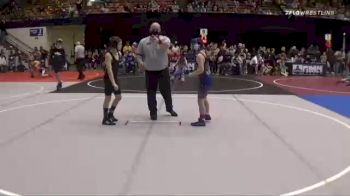 85 lbs Quarterfinal - Luke Hettenbaugh, Tech Team vs Braylon Bach, Brandon Valley Matcats