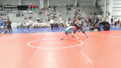 138 lbs Rr Rnd 2 - Steven Maitre, Doughboy Black - HSB vs Damian Tebano, Hammer Wrestling Club - HSB