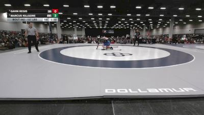 157 lbs Semis - Gavin Regis, Sanderson Wrestling Academy vs Marcus Killgore, Mustang Wrestling Club