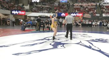 G - 155 lbs Cons. Round 5 - Marley Olsen, Hamilton (Girls) vs Brooke Werth, Shepherd (Girls)