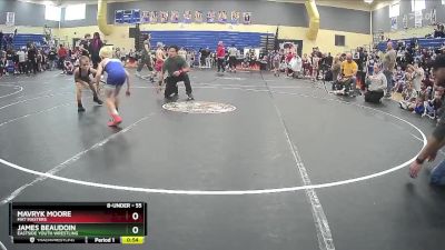 55 lbs Round 1 - Mavryk Moore, Mat Masters vs James Beaudoin, Eastside Youth Wrestling