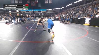 150 lbs Round Of 16 - Dalton Compton, Gilroy (CC) vs Tommy Holguin, Bellarmine (CC)