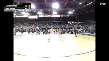 110 lbs Quarterfinal - Madi Barzee, West Jefferson vs Danica Torres, Sunnyside