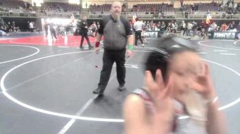 66 lbs Rr Rnd 3 - Vaughn Emrich, Elbert County Wranglers vs Leonardo Pena, Ridge WC