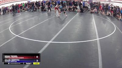 150 lbs Round 3 - Kaleb Griffith, The Best Wrestler vs Noah Troxel, Nebraska Wrestling Academy