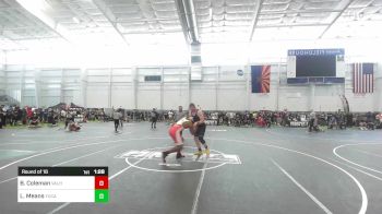 215 lbs Round Of 16 - Braudrick Coleman, Valhalla vs Levi Means, Yucaipa Thunder WC