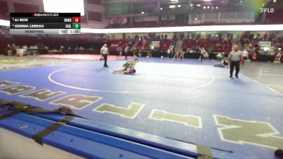 152 lbs Semifinal - AJ Moe, Rocky Mountain vs Gemma Lebeau, Eagle