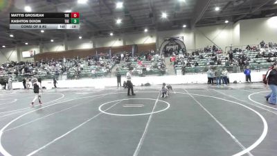 49 lbs Consi Of 8 #2 - Mattis Grosjean, The Best Wreslter vs Kashton Dixon, The Best Wreslter