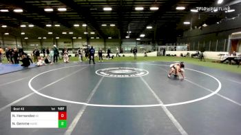 3-5B lbs Rr Rnd 2 - Noah Hernandez, Barn Brothers vs Nanami Gemme, MarcAurele Wrestling Club