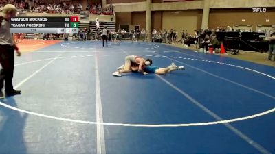 135 lbs Finals (8 Team) - Teagan Pozorski, Foley vs Grayson Mockros, Rocori