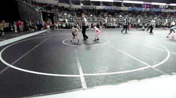 64 lbs Quarterfinal - Tanynn Yoder, Hillsboro WC vs Sawyer Halbert, Potosi WC