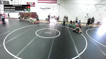 165 lbs Round 4 - Lincoln Casas, Team Thunder vs Teagen McRae, Junkyard Dogs Wrestling Club