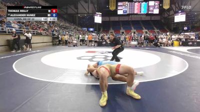 215 lbs Cons. Rd Of 32 - Thomas Reilly, WI vs Alexander Nunez, MO