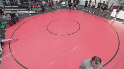 170 lbs Semifinal - Trinity Khanna, Simi Valley High School vs Katherine Perez-Patron, Ayala Wrestling