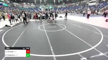 70 lbs Quarterfinal - Colton Strange, NE Boyz vs Braedyn Anderson, Western Colorado WC