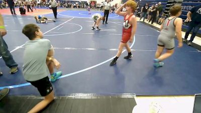 115 lbs Quarterfinal - Remington Hays, Springdale Youth Wrestling Club vs KiMorah Cathey, Team Tulsa Wrestling Club