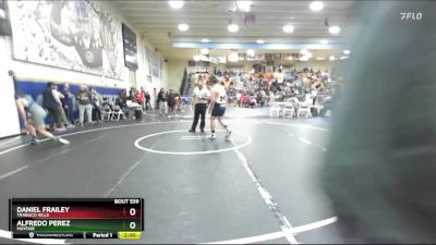 190 lbs Champ. Round 3 - Daniel Frailey, Trabuco Hills vs Alfredo Perez, Mayfair