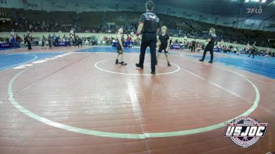 83 lbs Consi Of 8 #2 - Andrew Myers, Husky Wrestling Club vs Kale Jordan, Woodward Youth Wrestling