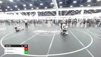 132 lbs Round Of 16 - Ethan Gonzales, Deadshot Wrestling Club vs Santos Montoya, No Team