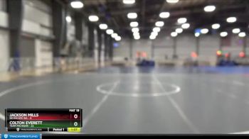 64 lbs Round 1 - Colton Everett, Team Michigan vs Jackson Mills, No Escape WA