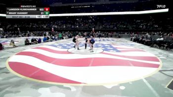 5th Place Match - Brady Kuhnert, Sioux Falls Jefferson vs Langdon Klinkhammer, West Central