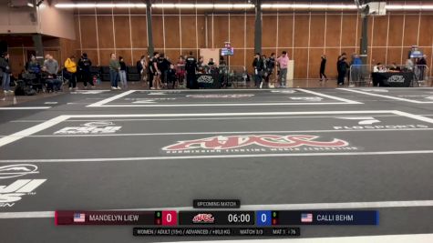 Mandelyn Liew vs Calli Behm 2026 ADCC Portland Open