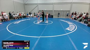 106 lbs 4th Wrestleback (16 Team) - Rachel Hayes, South Carolina vs Ryleigh Page, Kansas