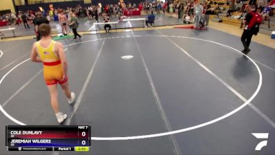 190 lbs Round 4 - Cole Dunlavy, SD vs Jeremiah Wilgers, SD