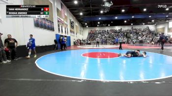 132 Boys Champ. Round 2 - Ivan Hernandez, Bonita Vista vs Roman Jimenez, Olympian