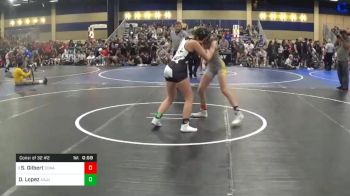 Match - Sophia Gilbert, Dorado Wrestling Club vs Danielle Lopez, AAJJ Wrestling