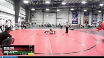 84 lbs Rd# 4- 2:00pm Friday Final Pool - Randy Winnans, Nauman Green vs Bryce Fiore, No Escape W.A.