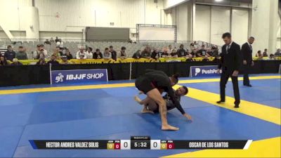 Oscar De Los Santos vs Hector Andres Valdez Solis 2025 World IBJJF Jiu-Jitsu No-Gi Championship