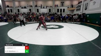 285 lbs Round Of 16 - Jailen Jackson, Brockton vs Nicholas Racette-Delafano, Plymouth North