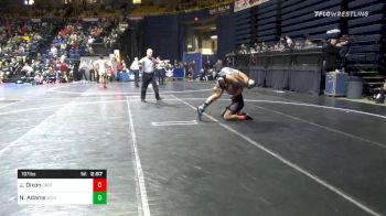 197 lbs Prelims - Jarrad Dixon, Oregon St. vs Noah Adams, West Virginia