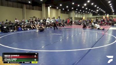 138 lbs 4th Wrestleback (32 Team) - Brock Gunnels, Level Up vs Ethan Curry, Gulf Coast WC