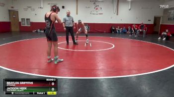 150 lbs Round 2 - Braylon Griffiths, Ottumwa vs Jackson Meek, Van Buren County