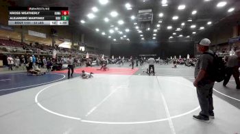 53 lbs Rr Rnd 1 - Kross Weatherly, Dumas WC vs Alejandro Martinez, Ridge WC