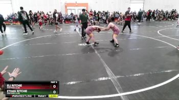 115 lbs Round 3 - Ethan Ritchie, Panther Club vs Eli Ritchie, Panther Club
