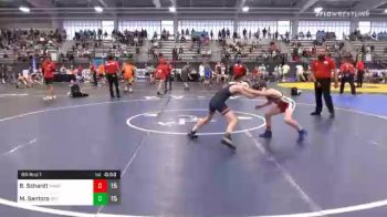 85 lbs Prelims - Brennan Schardt, All-American Wrestling Club vs Matthew (Mack) Santoro, Grit Mat Club Elem