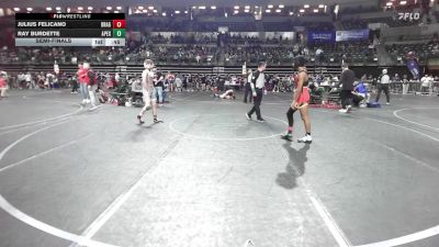 105 lbs Semifinal - Julius Felicano, Dragon Rtc vs Ray Burdette, Apex