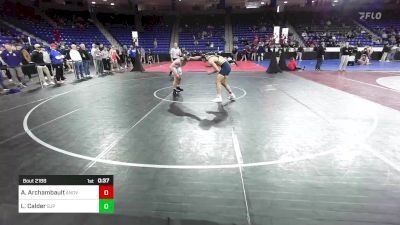 165 lbs Consi Of 8 #1 - Anthony Archambault, Andover vs Luke Calder, Saint John's Prep