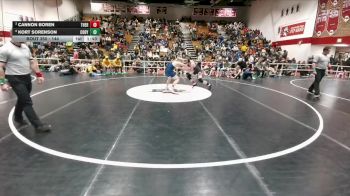 144 lbs Quarterfinal - Cannon Boren, Thermopolis vs Kort Sorenson, Cody